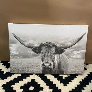 Farmhouse Longhorn Wall Decor